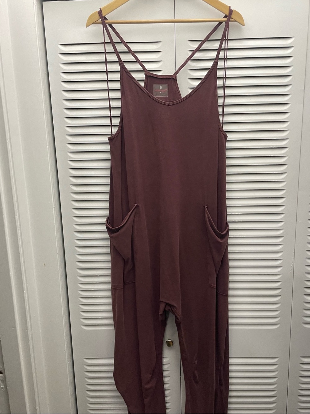 Women's Burgundy FP Movement Jumpsuit